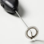 Portable Mini Electric Milk Frother – Stainless Steel Whisk, for Coffee, Matcha & More