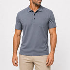 Capri - Men's Ultra Comfortable Pocket Polo Shirt