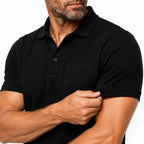 Capri - Men's Ultra Comfortable Pocket Polo Shirt