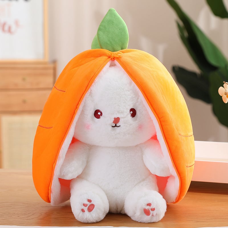 🐰🥚Easter Early Sale 49% OFF 2-In-1 Design 🍓Strawberry 🐰Rabbit Plush Toy🎀