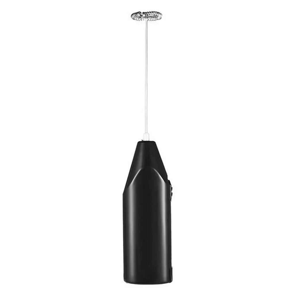 Portable Mini Electric Milk Frother – Stainless Steel Whisk, for Coffee, Matcha & More