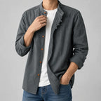 Kyoto - Men's Ultra Comfortable Band Collar Shirt