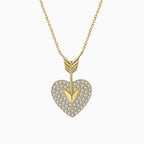 Arrow Heart Necklace