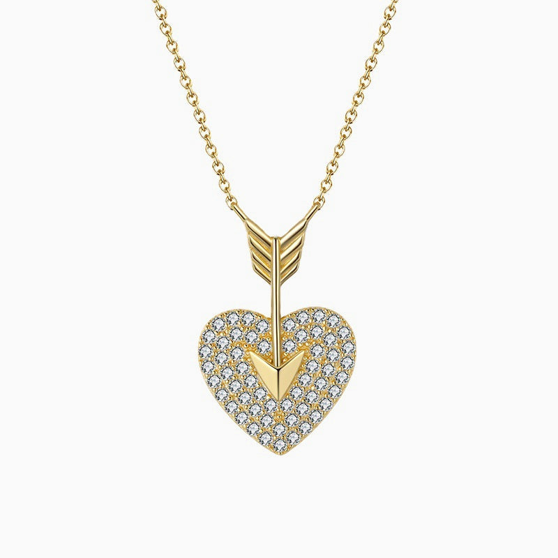 Arrow Heart Necklace