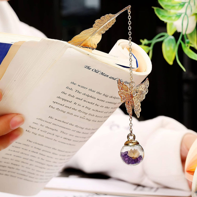 Bedazzling Butterfly Bookmark
