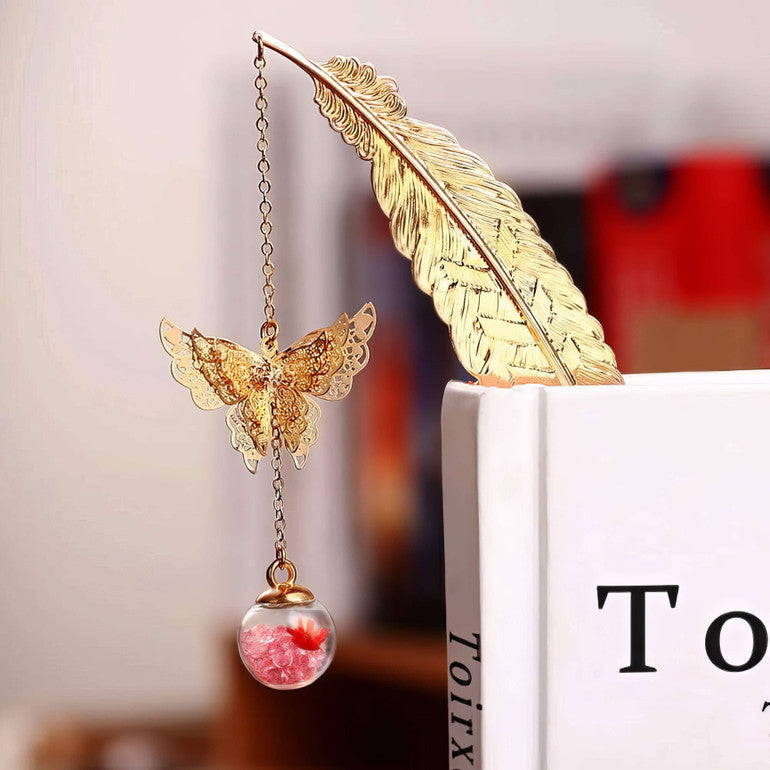 Bedazzling Butterfly Bookmark