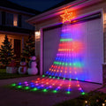 Cascading Christmas Tree Lights