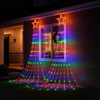Cascading Christmas Tree Lights