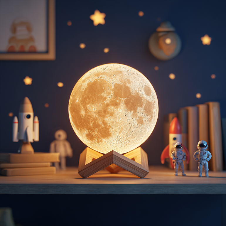 Mystical Moon Lamp