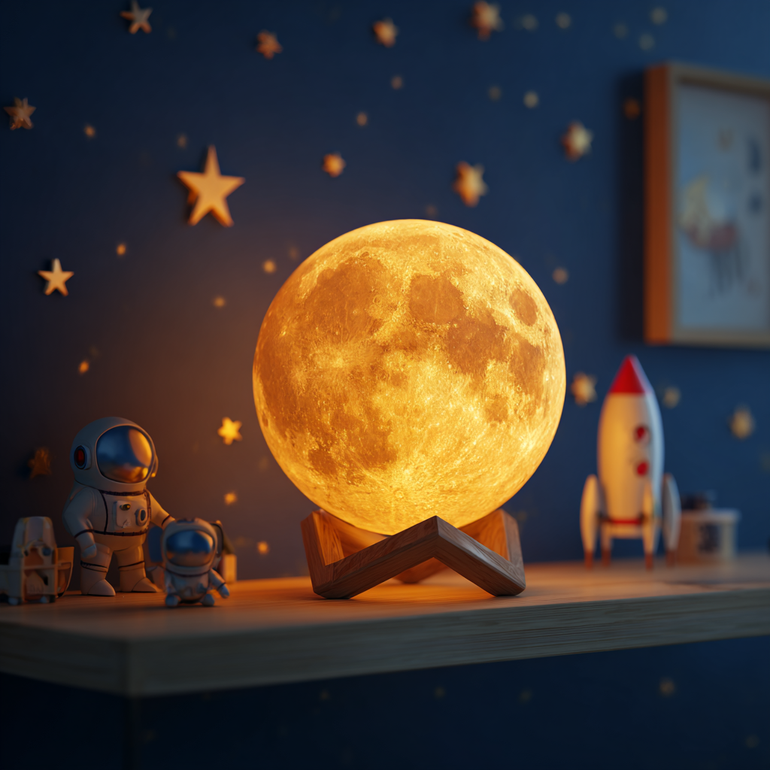 Mystical Moon Lamp