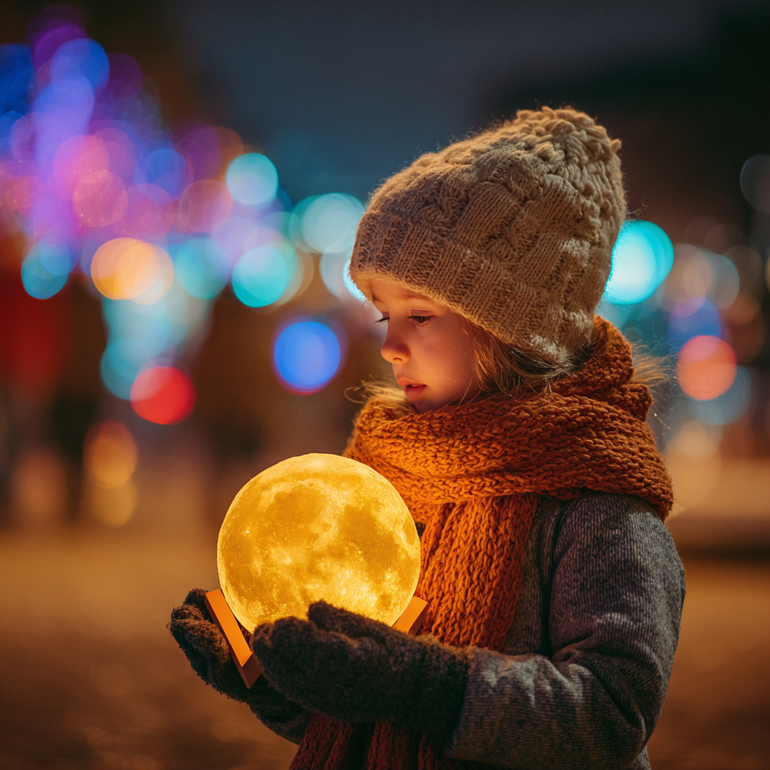 Mystical Moon Lamp