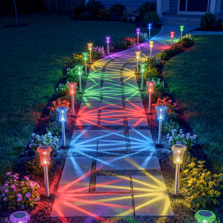 Radiant Rainbow Solar Light